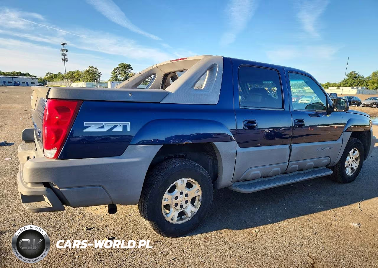 2002 Chevrolet Avalanche K1500 VIN:3GNEK13T12G172443 - 3