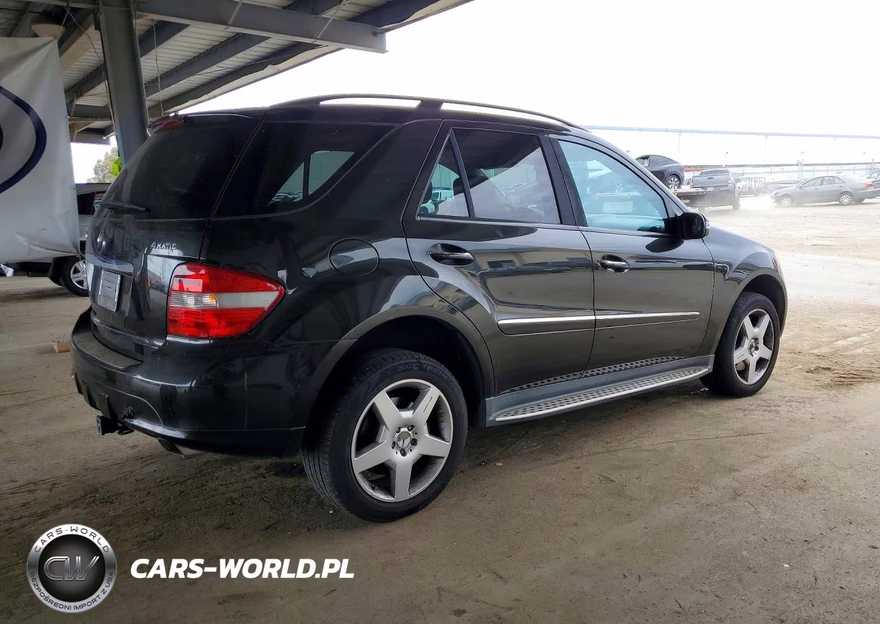 2008 Merz M Class Ml550 4D Suv VIN:4JGBB72E88A380131 - 3