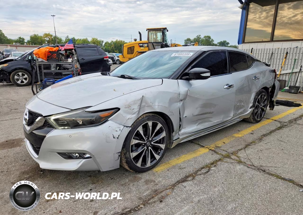 2017 Nissan Maxima 3.5 Sr VIN:1N4AA6AP2HC369877 - 1