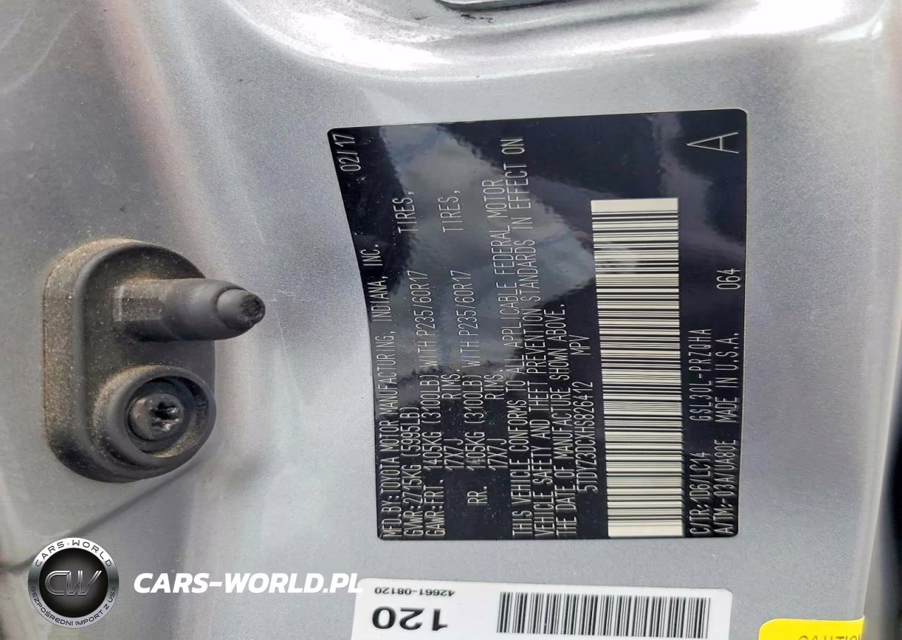 2017 Toyota Sienna Xle 8-Passenger VIN:5TDYZ3DCXHS826412 - 12