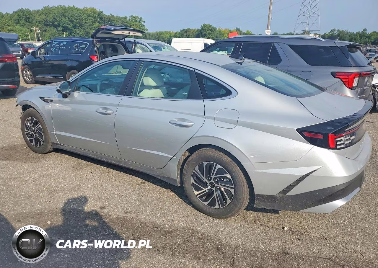 2026 Hyundai Sonata Hybrid Blue VIN:KMHL24JJ2TA142480 - 2