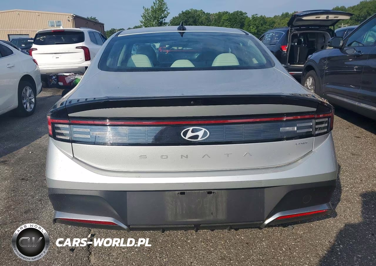 2026 Hyundai Sonata Hybrid Blue VIN:KMHL24JJ2TA142480 - 6