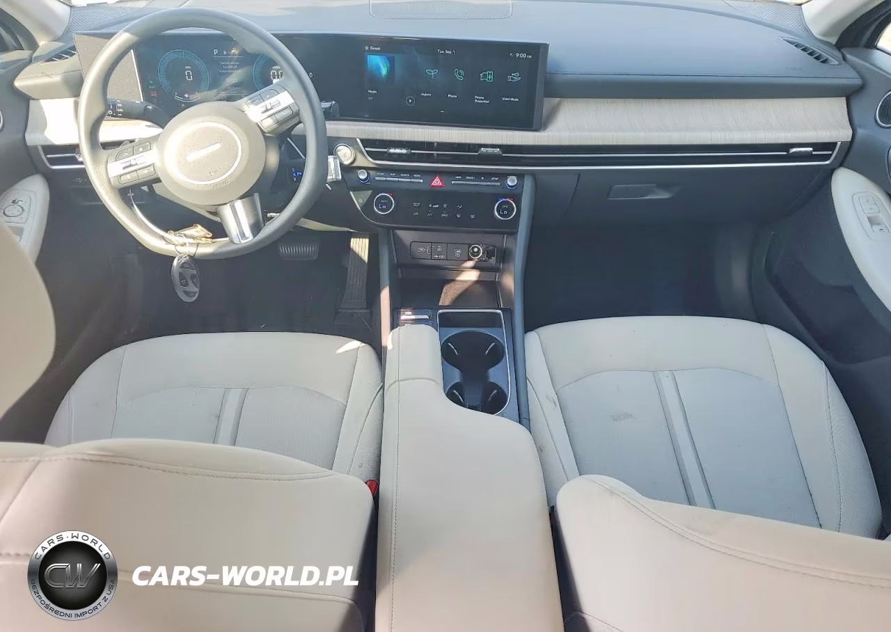 2026 Hyundai Sonata Hybrid Blue VIN:KMHL24JJ2TA142480 - 8