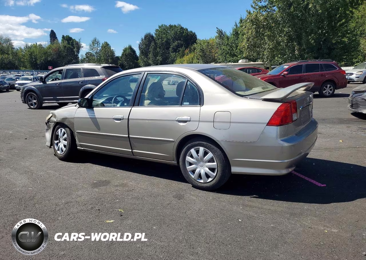 2005 Honda Civic Lx VIN:2HGES165X5H591015 - 2