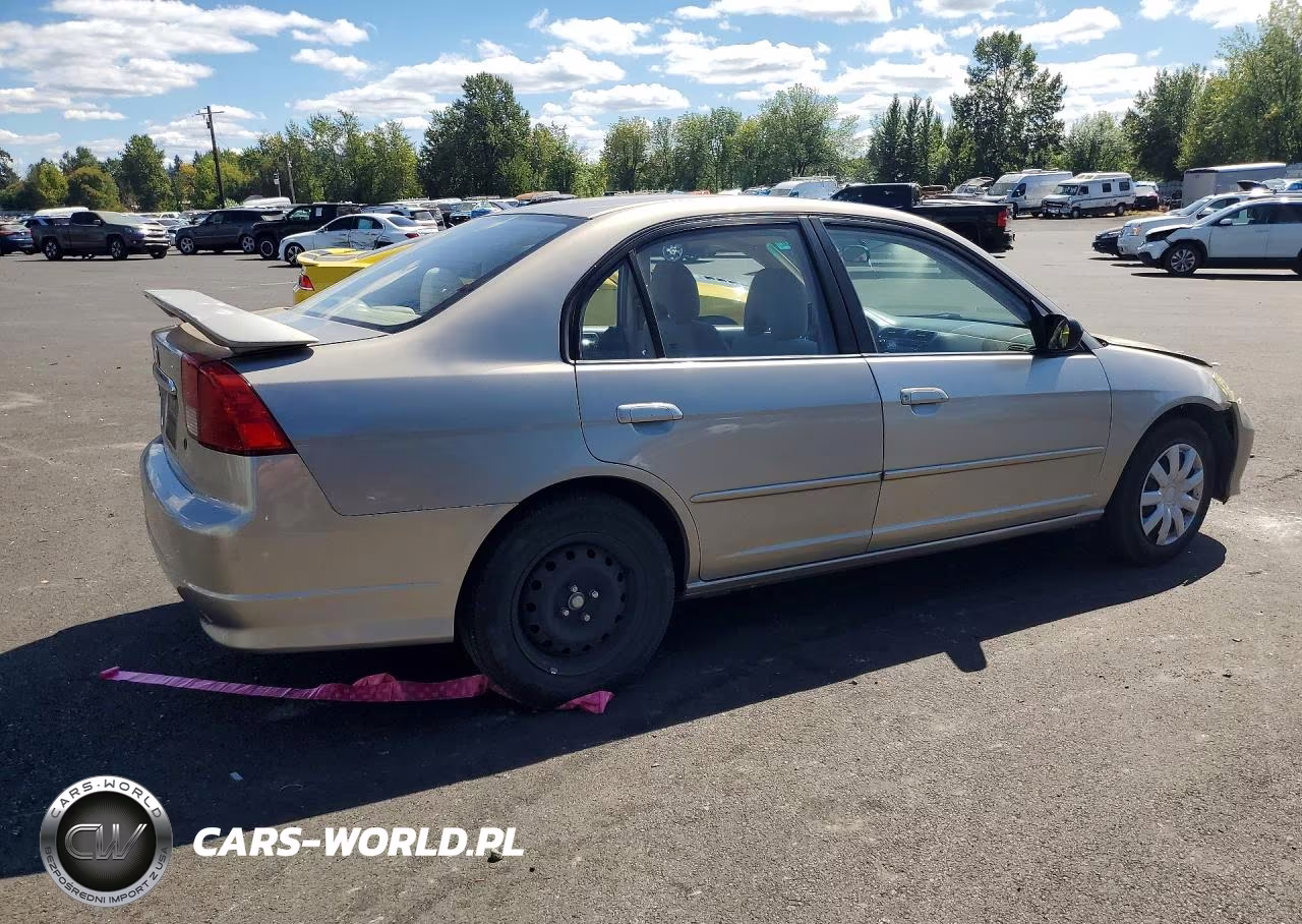 2005 Honda Civic Lx VIN:2HGES165X5H591015 - 3