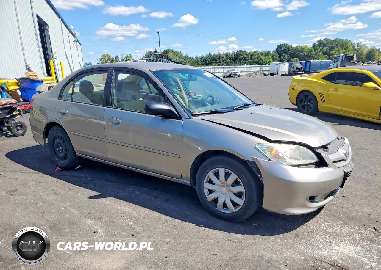 2005 Honda Civic Lx VIN:2HGES165X5H591015 - 4