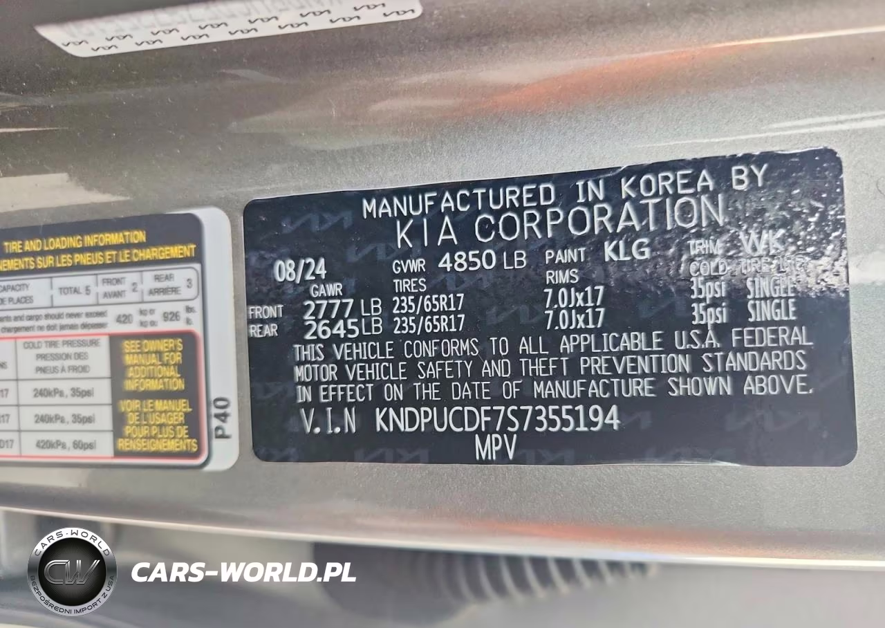 2025 Kia Sportage Lx VIN:KNDPUCDF7S7355194 - 14