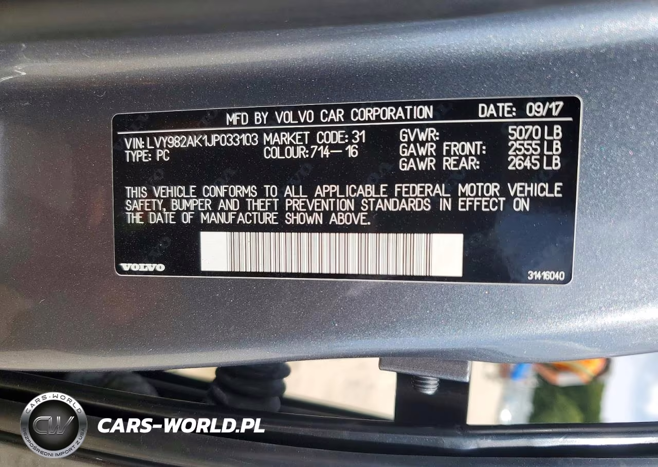 2018 Volvo S90 T5 Momentum VIN:LVY982AK1JP033103 - 12