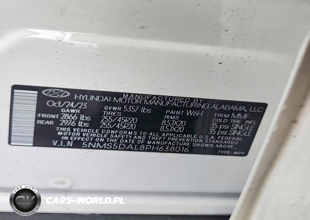 2023 Hyundai Santa Fe Calligraphy VIN:5NMS5DAL8PH638016 - 13