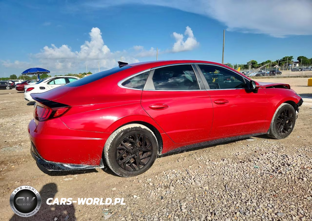 2020 Hyundai Sonata Sel VIN:5NPEL4JA3LH055352 - 3