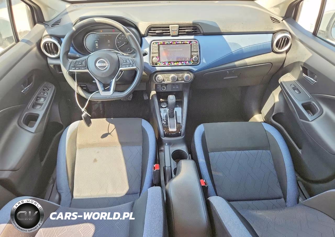 2025 Nissan Versa Sv VIN:3N1CN8EV4SL833519 - 8