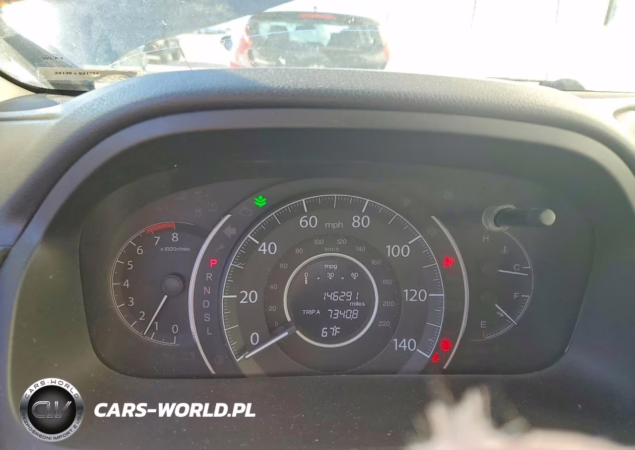 2015 Honda Cr-V Lx VIN:2HKRM4H30FH696355 - 9