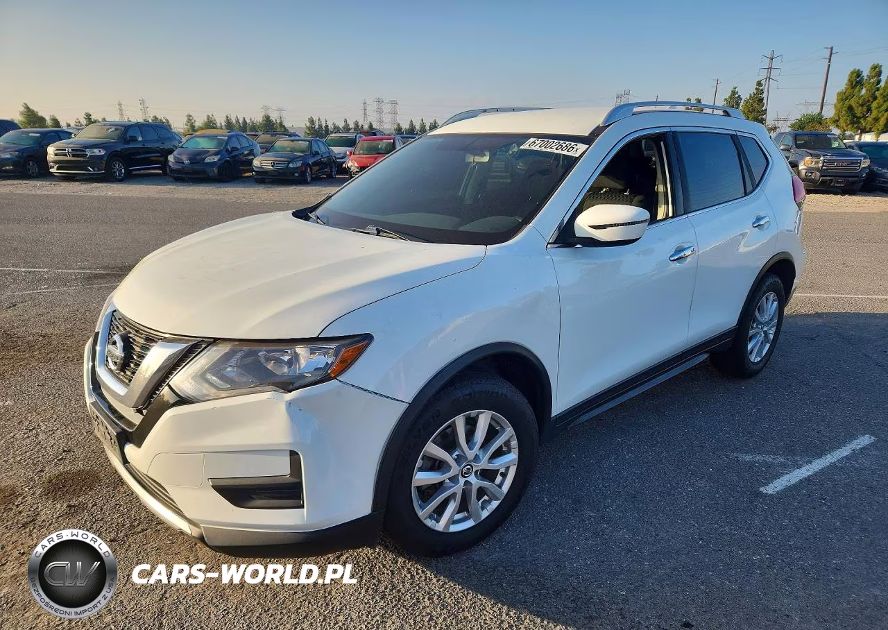 2017 Nissan Rogue Sv VIN:KNMAT2MT0HP548904 - 1
