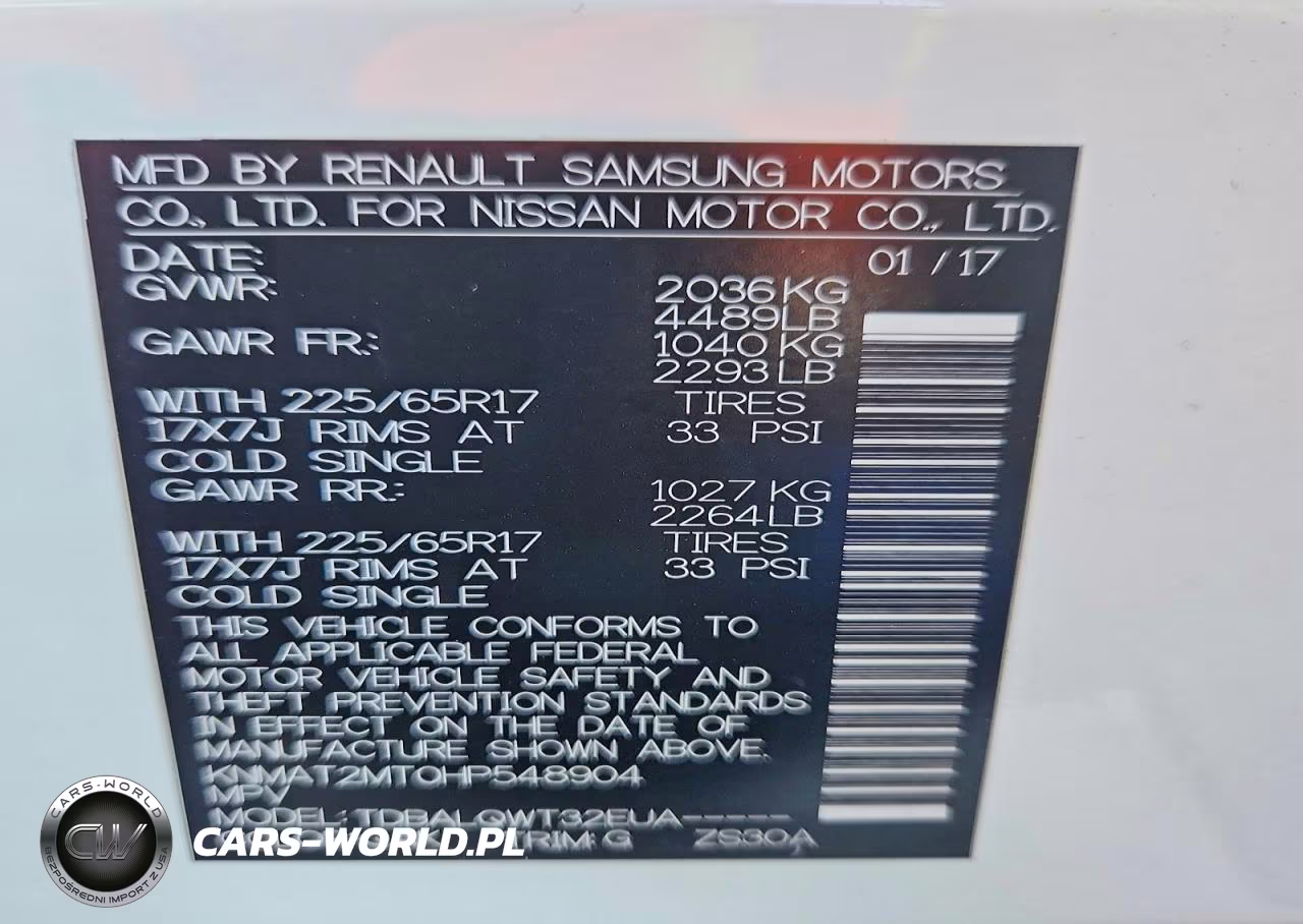 2017 Nissan Rogue Sv VIN:KNMAT2MT0HP548904 - 12