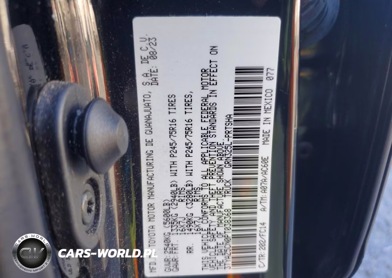 2023 Toyota Tacoma Sr5 V6 VIN:3TYAZ5CN0PT038368 - 13