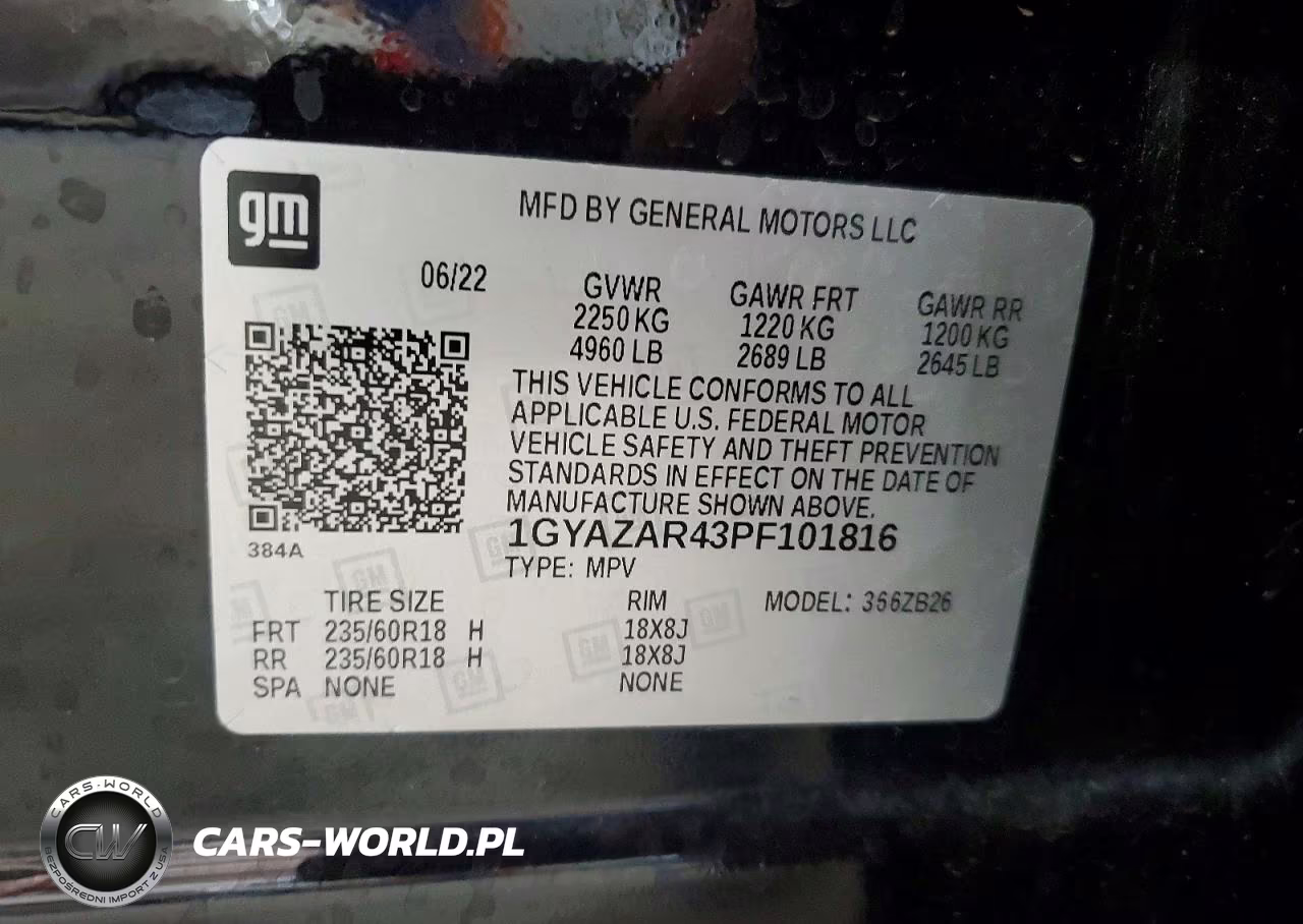 2023 Cadillac Xt4 Luxury VIN:1GYAZAR43PF101816 - 13