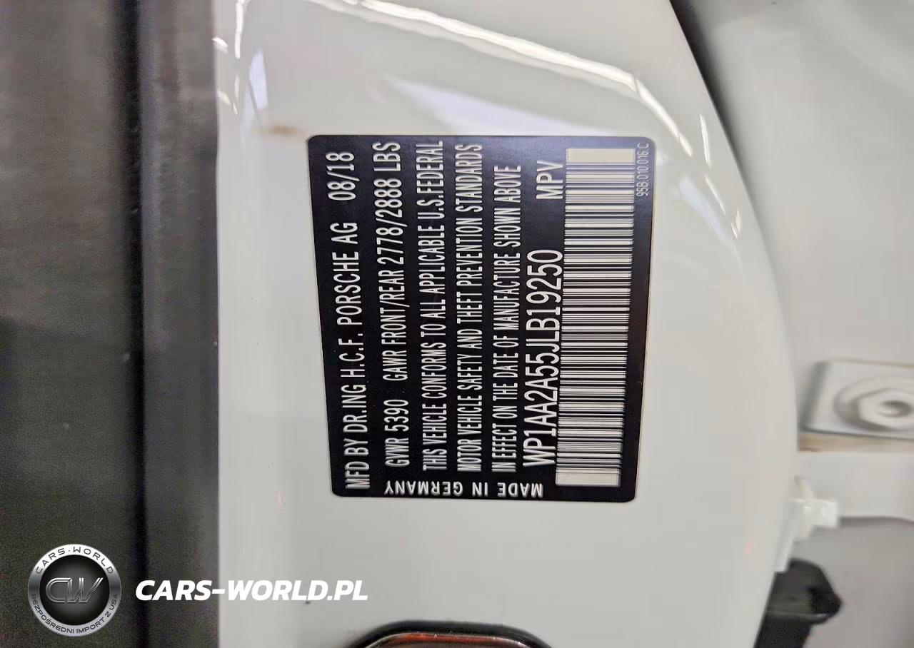 2018 Porsche Macan VIN:WP1AA2A55JLB19250 - 12