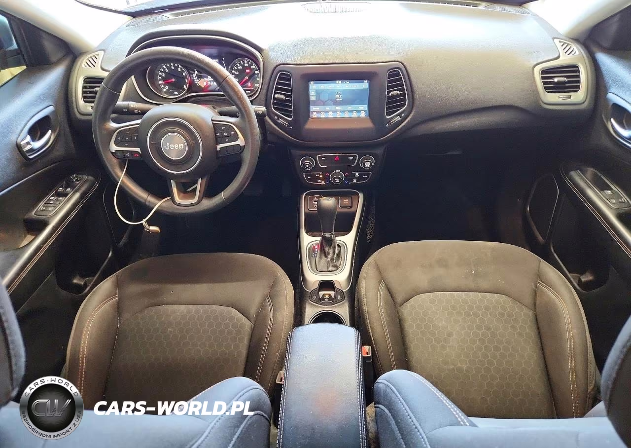 2021 Jeep Compass Sport VIN:3C4NJCAB7MT563737 - 8