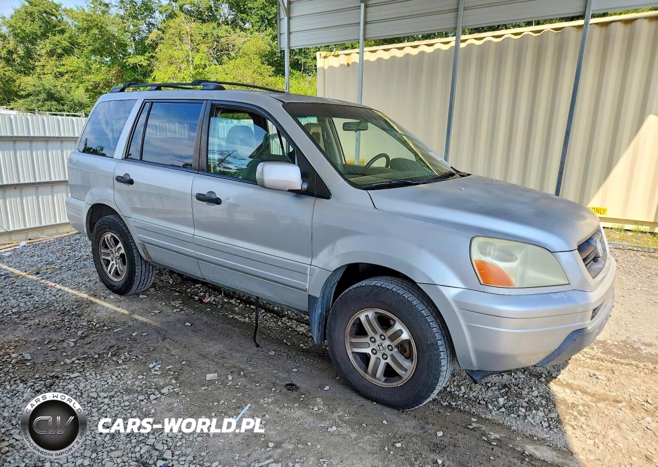 2003 Honda Pilot Exl VIN:2HKYF18563H607325 - 4