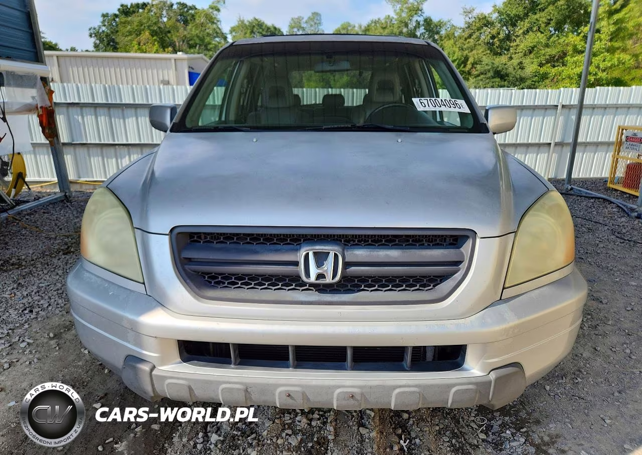 2003 Honda Pilot Exl VIN:2HKYF18563H607325 - 5
