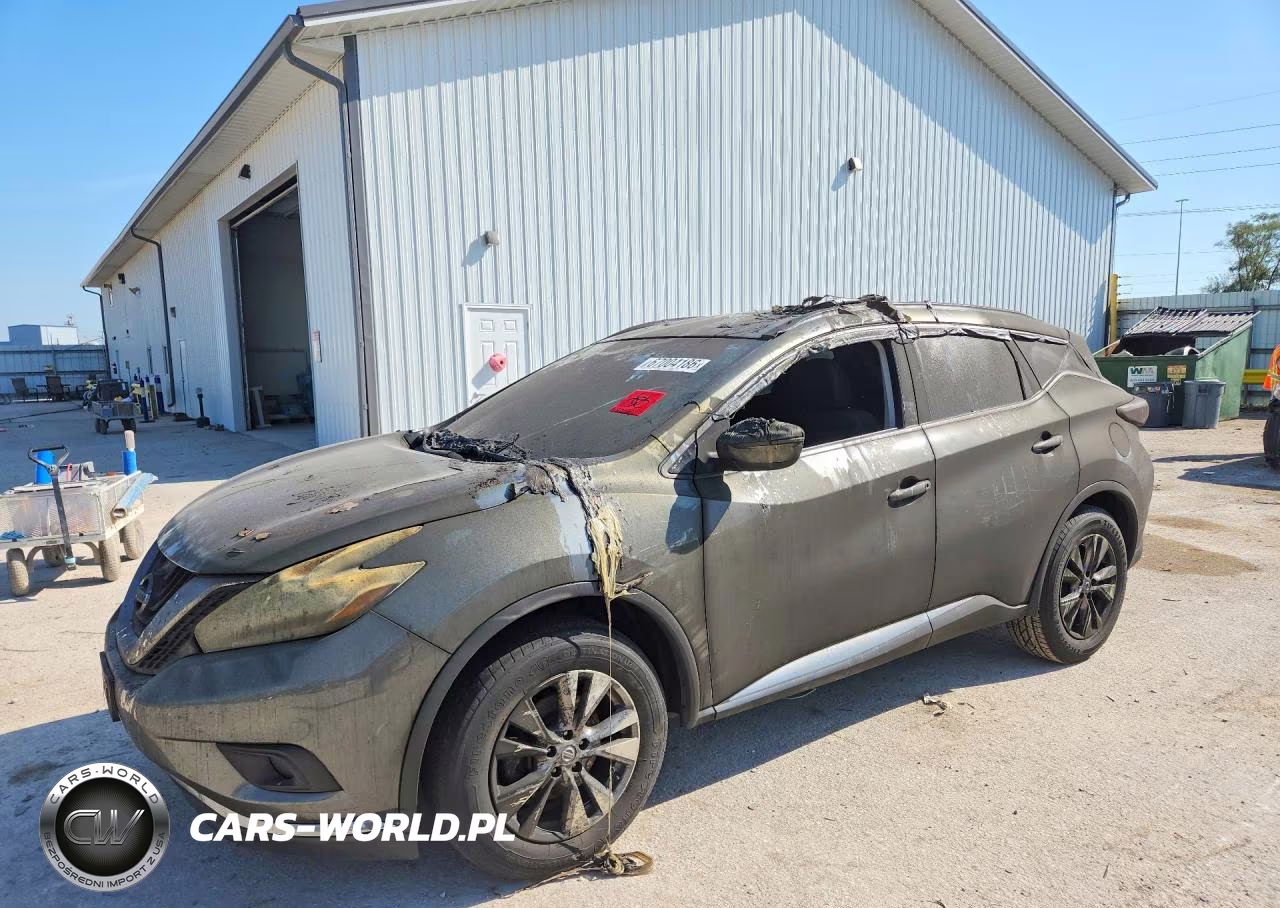 2018 Nissan Murano Sv VIN:5N1AZ2MH7JN118231 - 1