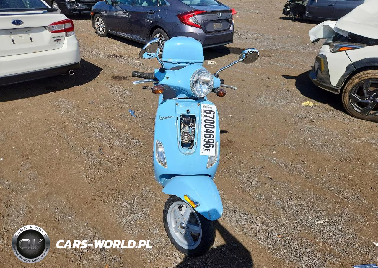 2009 Vespa Lx 150 VIN:ZAPM448FX95018042 - 2