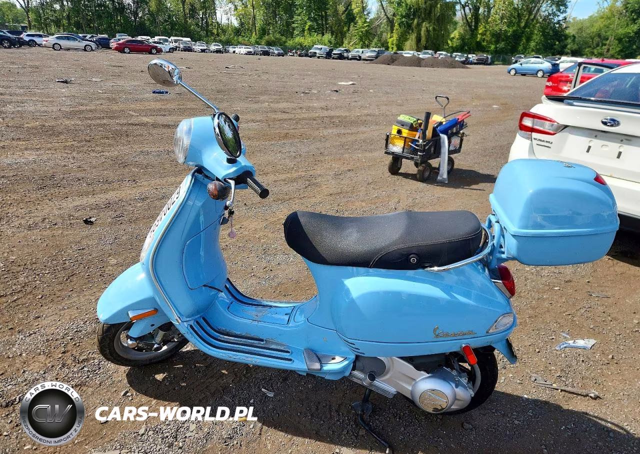 2009 Vespa Lx 150 VIN:ZAPM448FX95018042 - 3