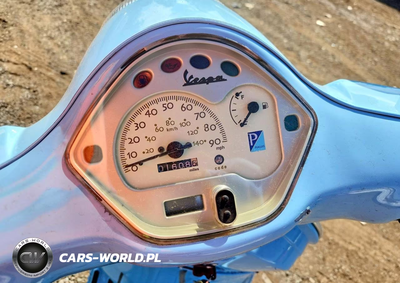 2009 Vespa Lx 150 VIN:ZAPM448FX95018042 - 7