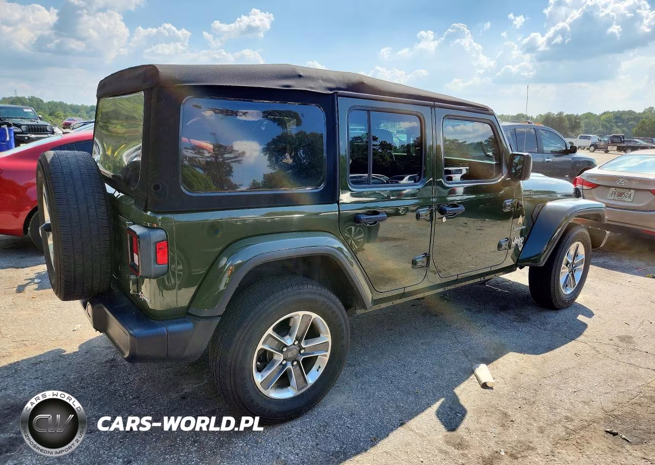 2021 Jeep Wrangler Unlimited Sahara VIN:1C4HJXEN6MW677411 - 3