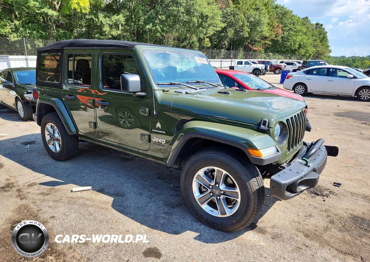 2021 Jeep Wrangler Unlimited Sahara VIN:1C4HJXEN6MW677411 - 4