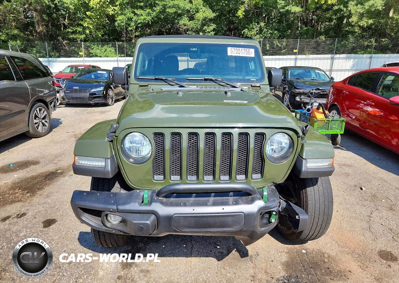 2021 Jeep Wrangler Unlimited Sahara VIN:1C4HJXEN6MW677411 - 5