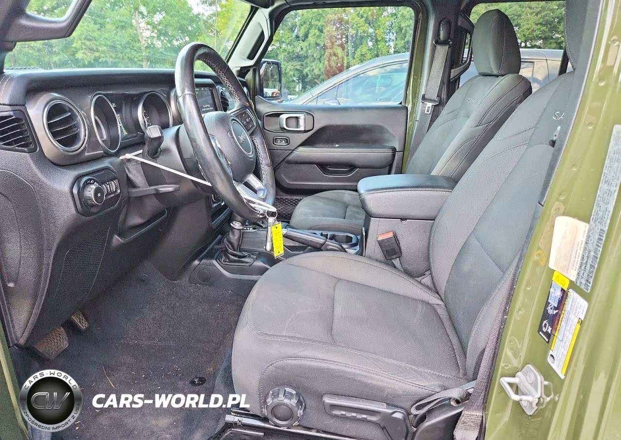 2021 Jeep Wrangler Unlimited Sahara VIN:1C4HJXEN6MW677411 - 7