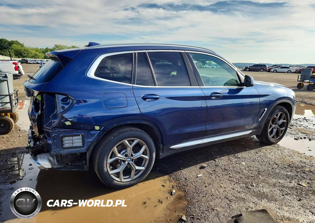 2022 BMW X3 xDrive30I VIN:5UX53DP08N9K32597 - 3