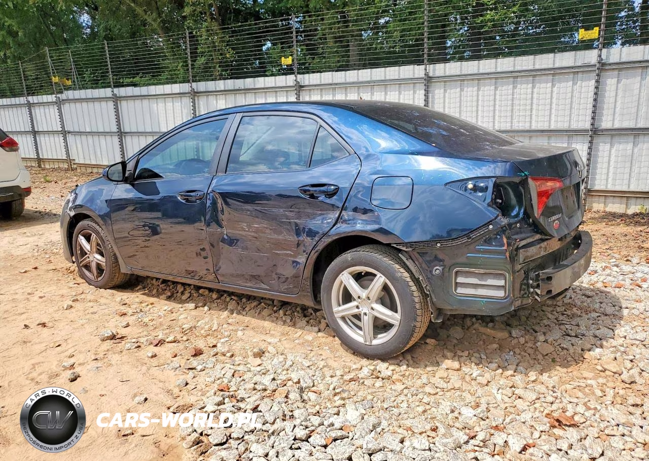 2018 Toyota Corolla Le VIN:2T1BURHEXJC053524 - 2