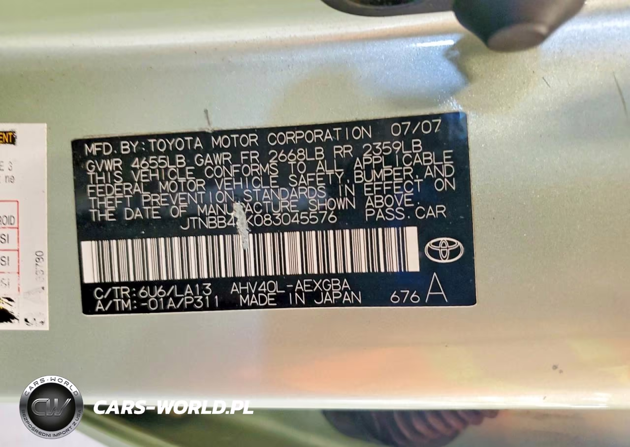2008 Toyota Camry Hybrid VIN:JTNBB46K083045576 - 12