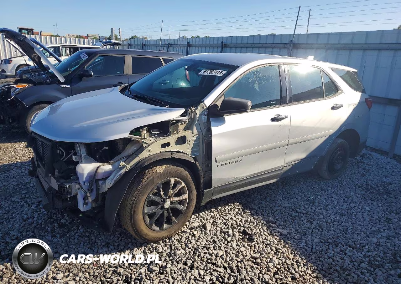 2018 Chevrolet Equinox Ls VIN:3GNAXHEV8JL373639 - 1