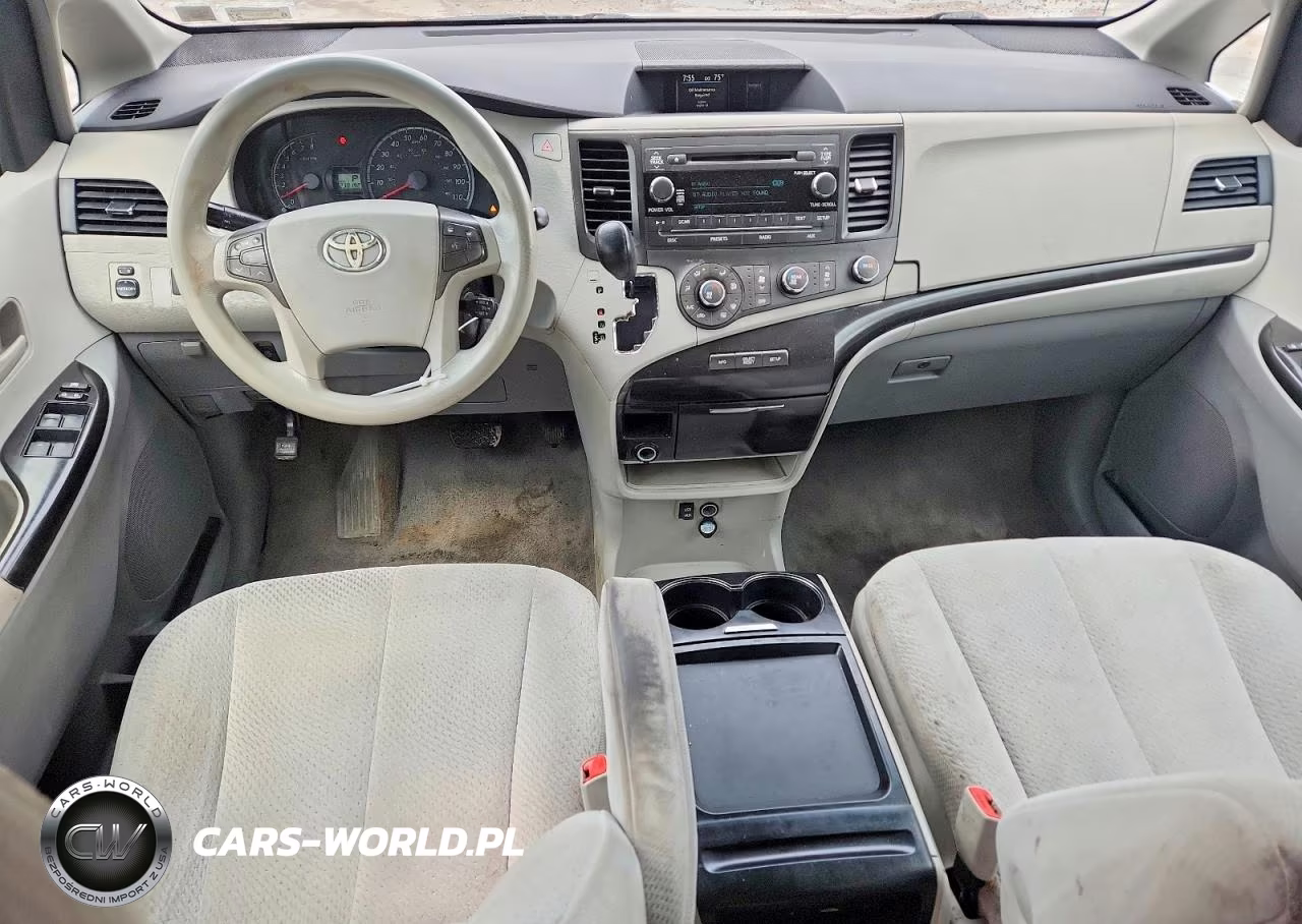 2011 Toyota Sienna Le VIN:5TDKK3DC3BS076787 - 8