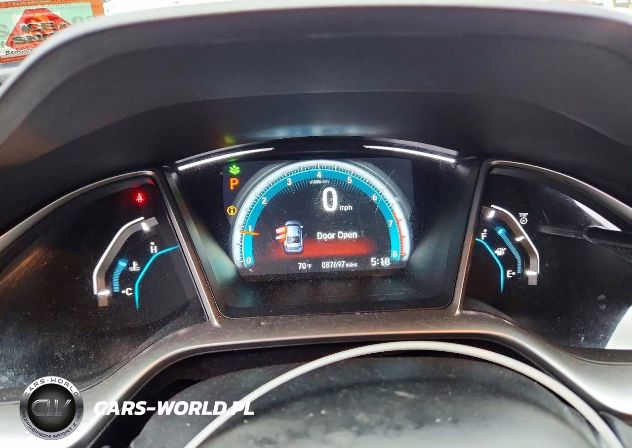2018 Honda Civic Ex VIN:2HGFC2F73JH526560 - 9