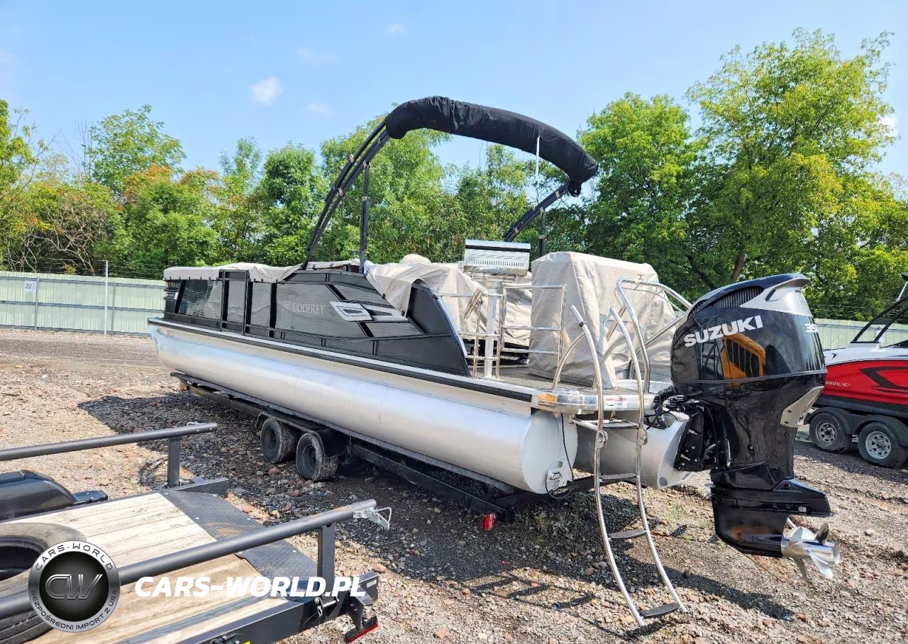 2022 Godfrey Pontoon Boat VIN:GDY63181J122 - 3
