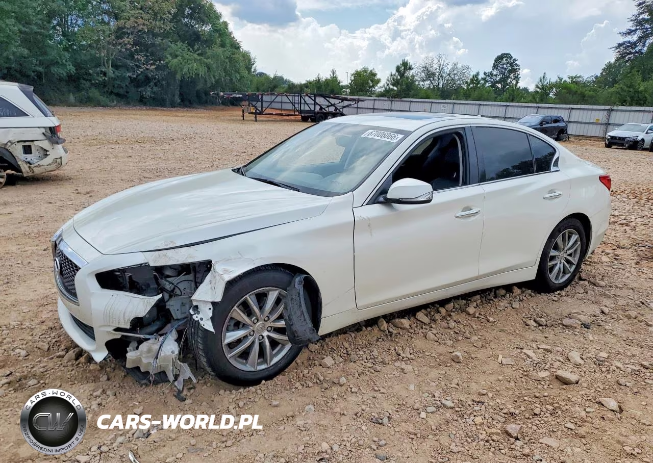 2016 Infiniti Q50 2.0T Premium VIN:JN1CV7AR6GM253348 - 1