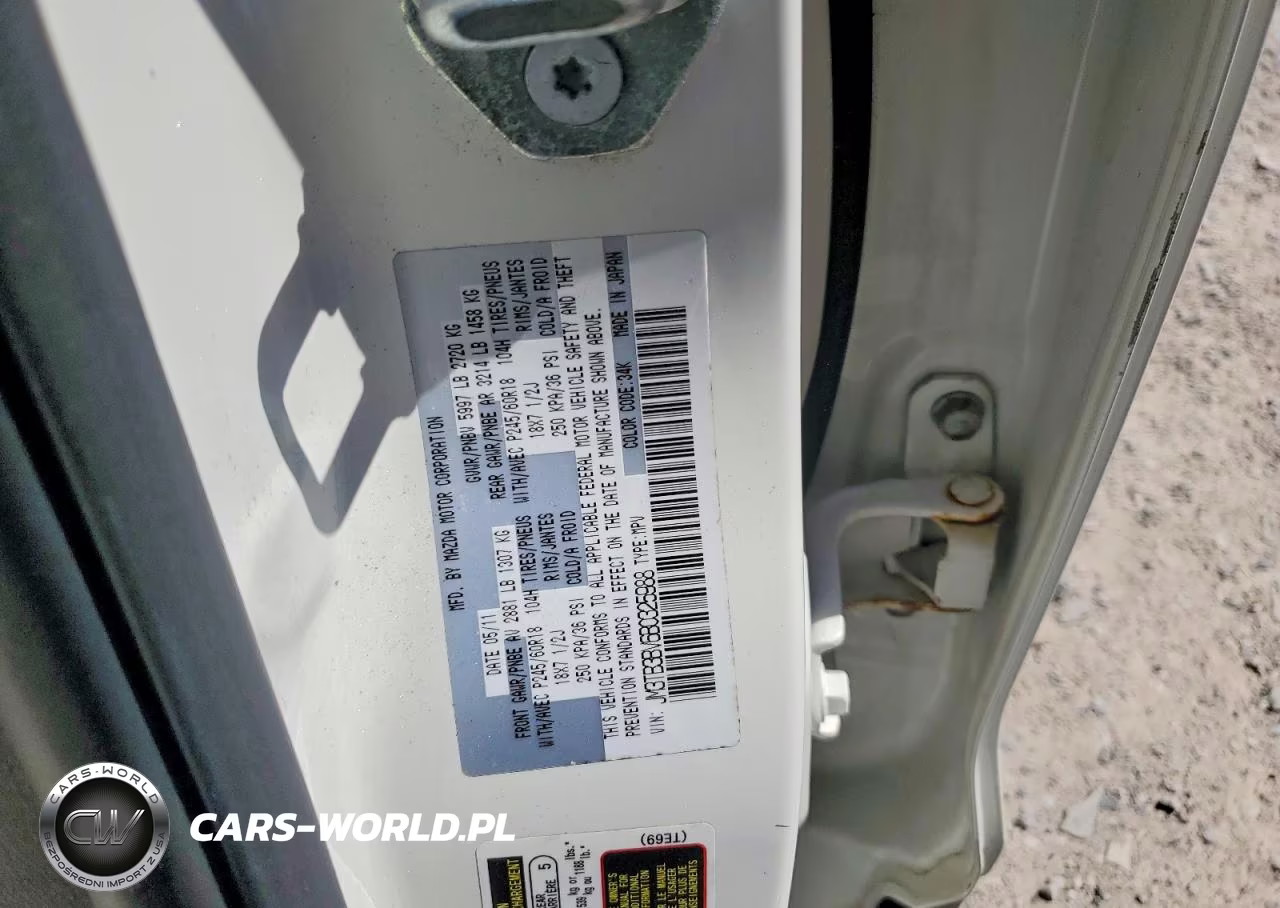 2011 Mazda Cx-9 VIN:JM3TB3BV6B0325988 - 13