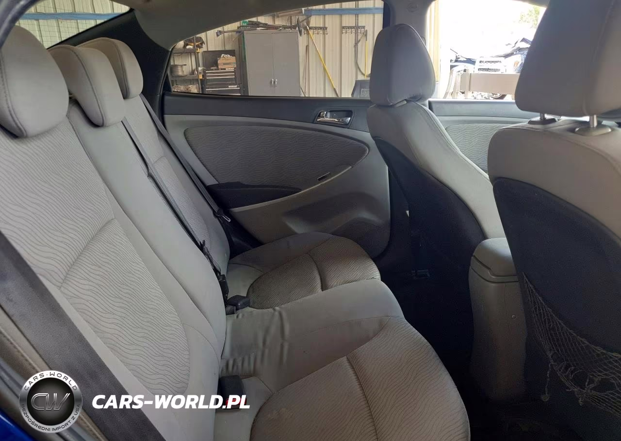 2012 Hyundai Accent Gls VIN:KMHCU4AE1CU087578 - 10