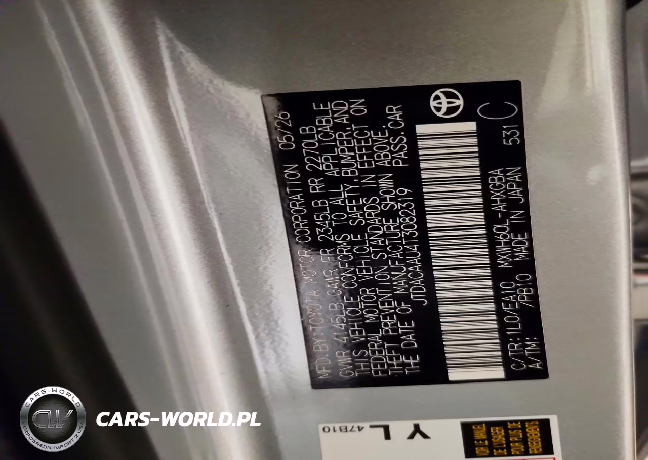 2026 Toyota Prius Xle VIN:JTDACAAU4T3082319 - 12