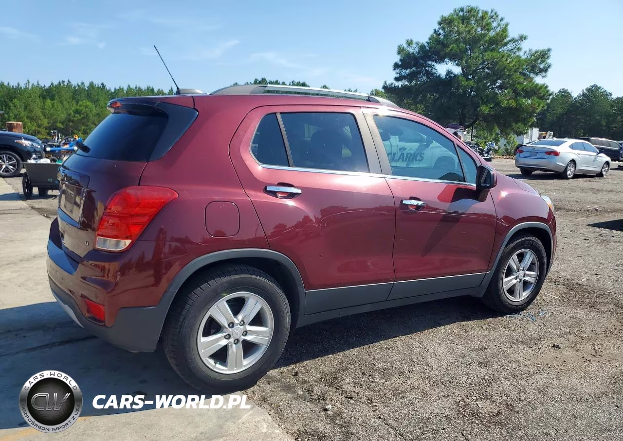 2017 Chevrolet Trax 1Lt VIN:3GNCJLSB7HL276403 - 3