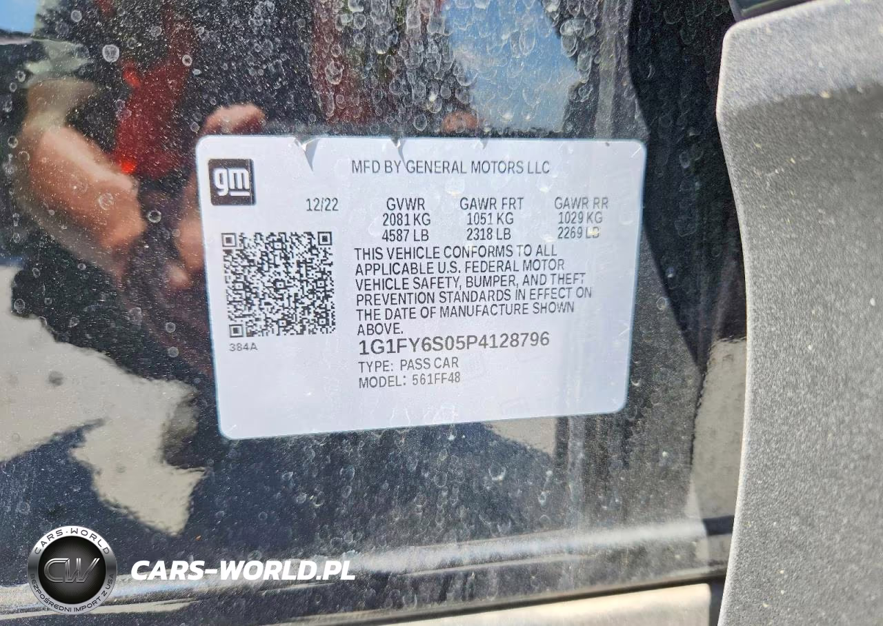 2023 Chevrolet Bolt VIN:1G1FY6S05P4128796 - 13