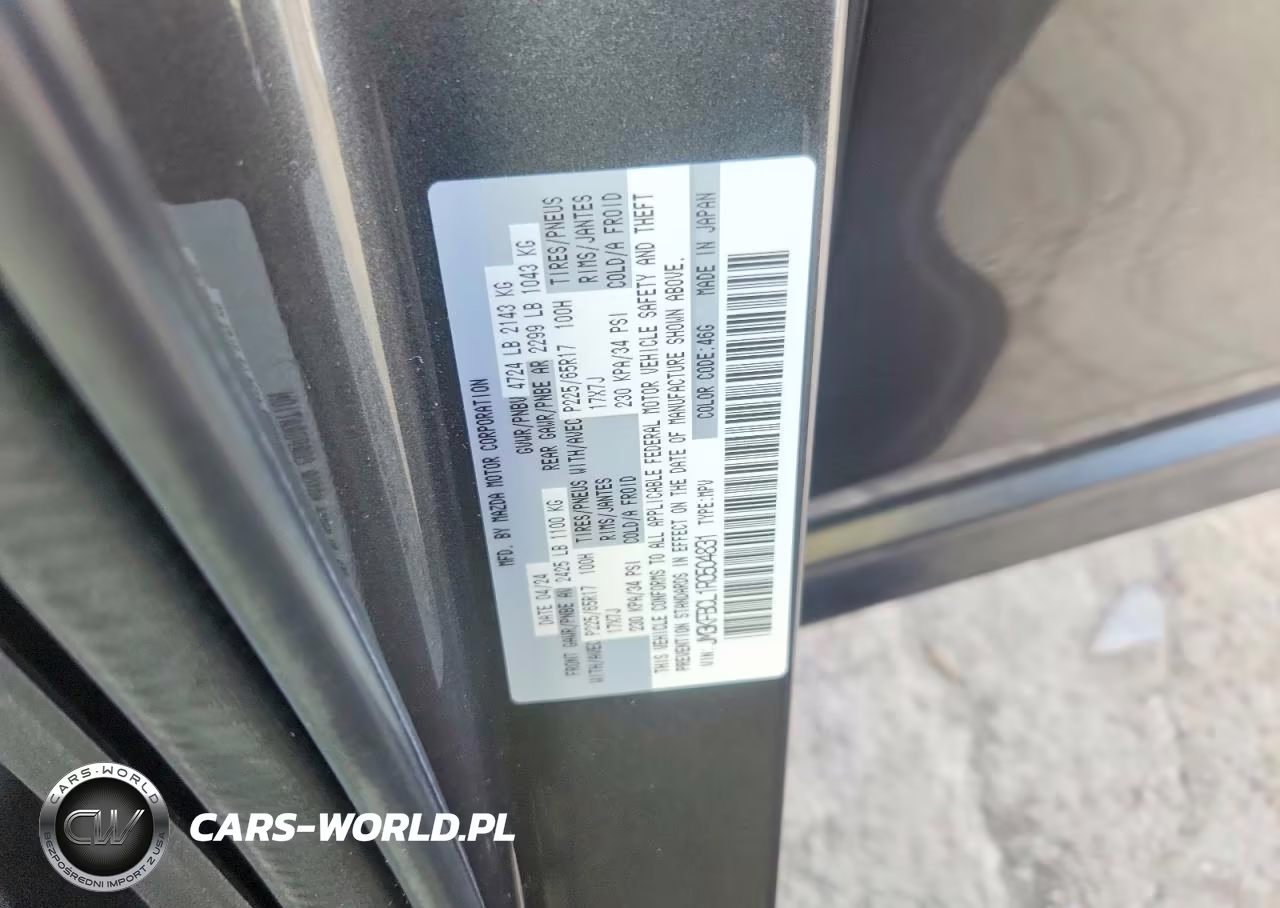 2024 Mazda Cx-5 Preferred VIN:JM3KFBCL1R0504831 - 13