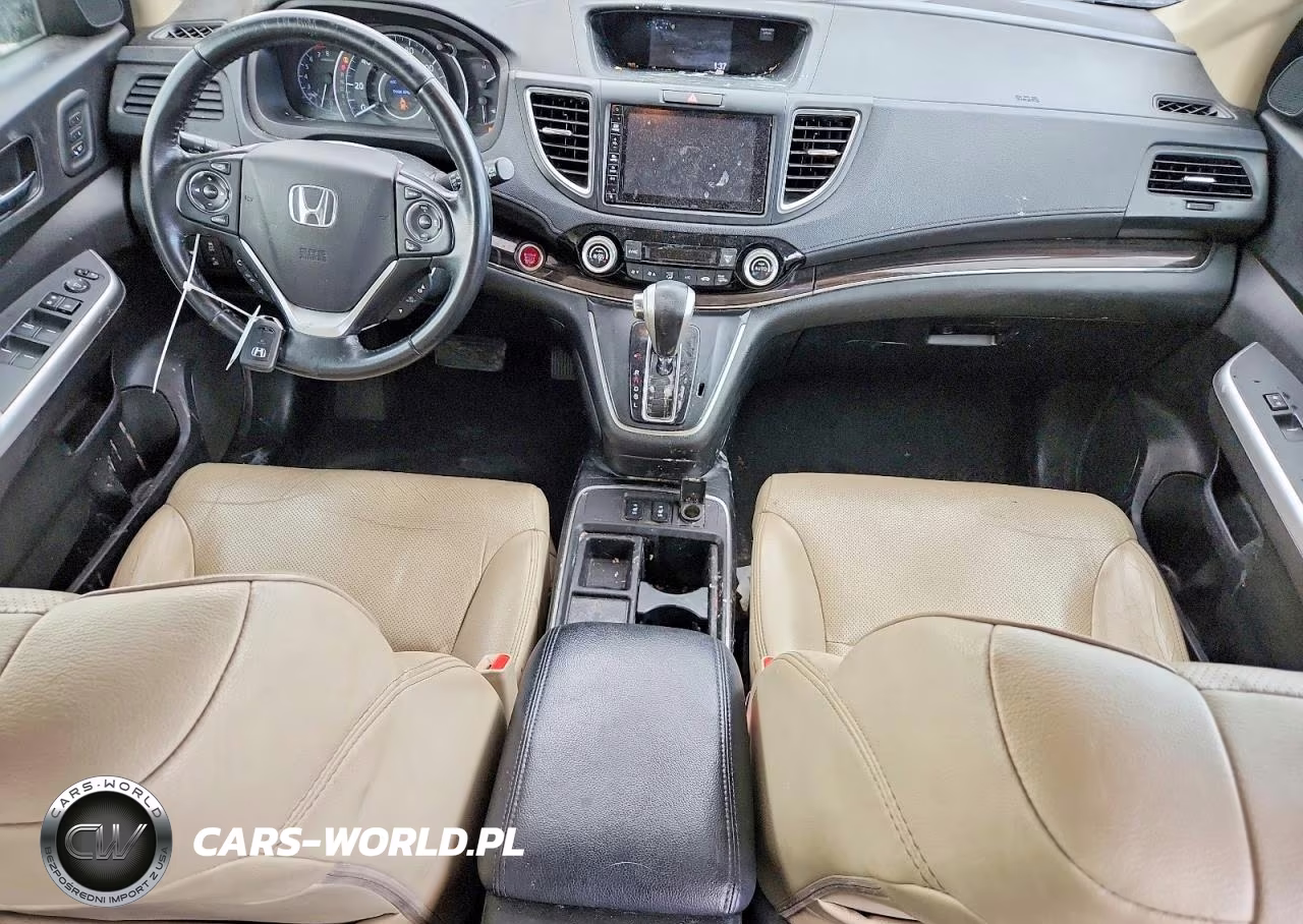 2015 Honda Cr-V Touring VIN:5J6RM4H9XFL109315 - 8