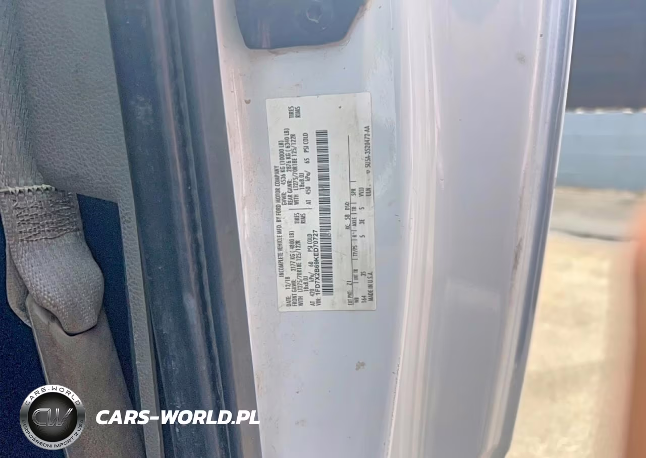 2019 Ford F250 Super Duty VIN:1FD7X2B69KED70727 - 10