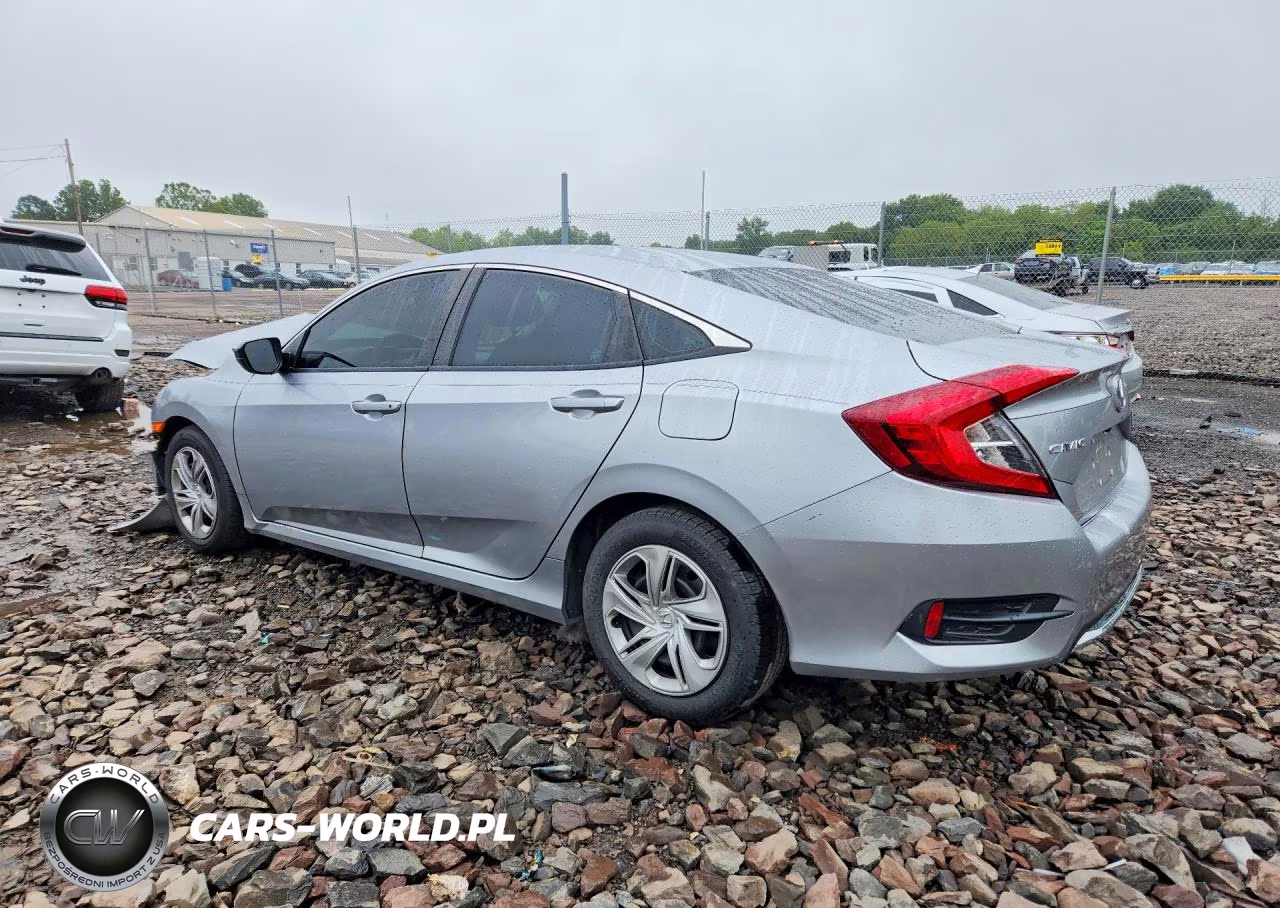 2021 Honda Civic Lx VIN:2HGFC2F65MH539287 - 2