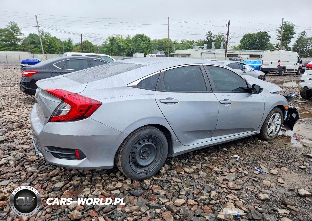 2021 Honda Civic Lx VIN:2HGFC2F65MH539287 - 3